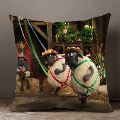 Shaun the Sheep Premium Hollow Cotton Pillow - Image 6