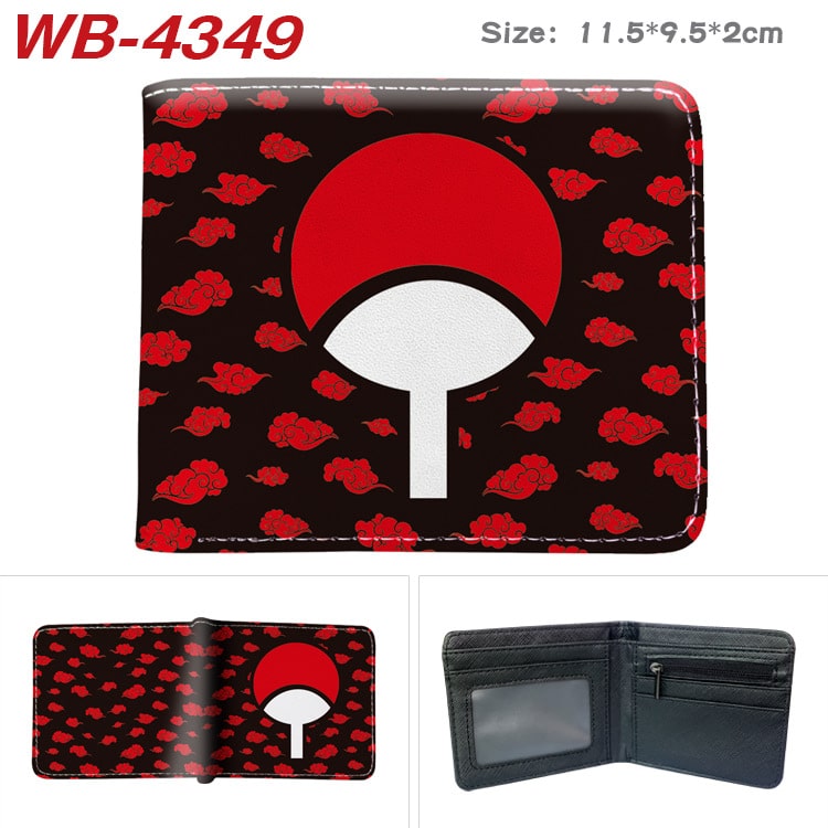 Bifold PU Leather NARUTO Wallet Coin Pocket Credit Card Id Window Card Holder - Image 38
