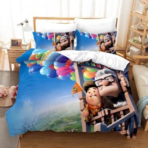 Up Comfortable Bedding Three-Piece Soft and Breathable Duvet Cover