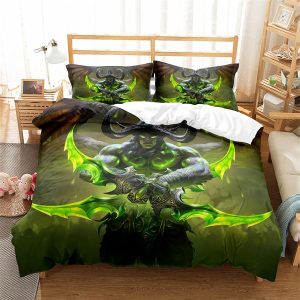 World of Warcraft Comfortable Bedding Three-Piece Soft and Breathable Duvet Cover