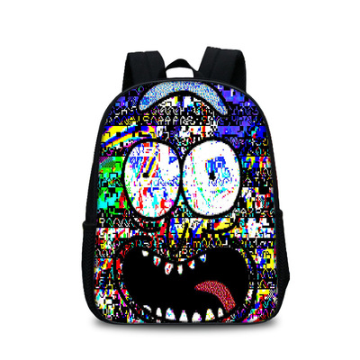 13 Inch Rick and Morty Children's Backpack Kids School Cute Daily Bag Kindergarten Bags Girls Boys Waterproof Ruckpack - Image 15