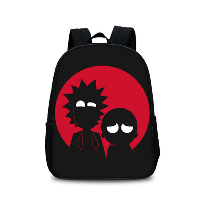 13 Inch Rick and Morty Children's Backpack Kids School Cute Daily Bag Kindergarten Bags Girls Boys Waterproof Ruckpack