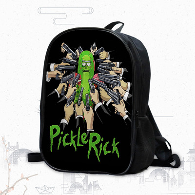16 Inch Rick and Morty Backpack School Bag - Image 5