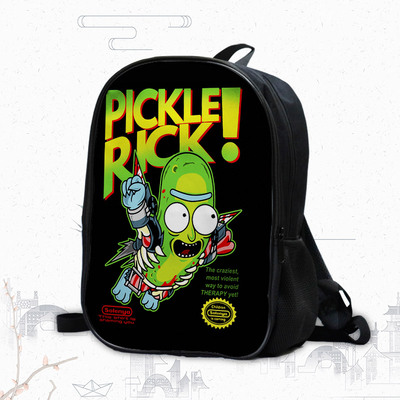 16 Inch Rick and Morty Backpack School Bag - Image 7