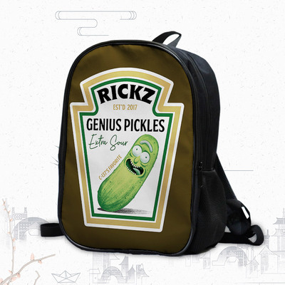 16 Inch Rick and Morty Backpack School Bag - Image 8