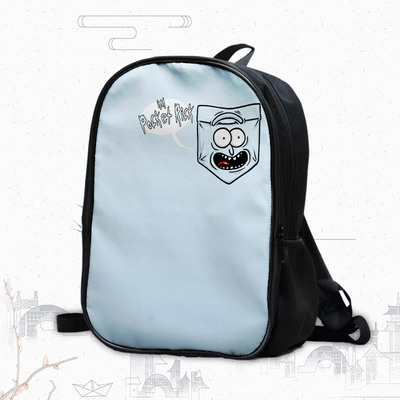 16 Inch Rick and Morty Backpack School Bag - Image 9
