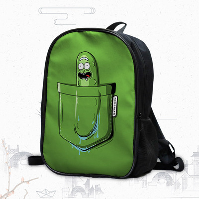 16 Inch Rick and Morty Backpack School Bag - Image 10