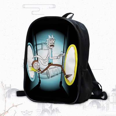 16 Inch Rick and Morty Backpack School Bag - Image 16
