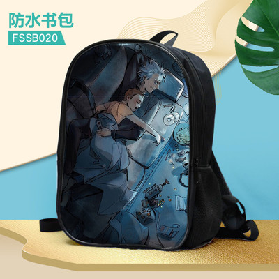 16 Inch Rick and Morty Backpack School Bag - Image 30