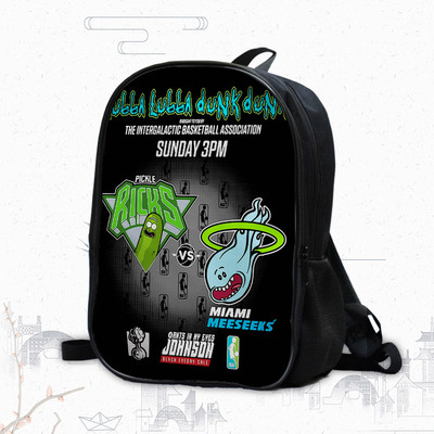 16 Inch Rick and Morty Backpack School Bag - Image 23