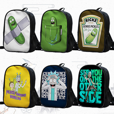 16 Inch Rick and Morty Backpack School Bag