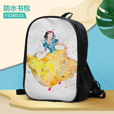 16 Inch Snow Princess Backpack School Bag - Image 11