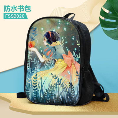16 Inch Snow Princess Backpack School Bag - Image 12