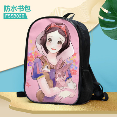 16 Inch Snow Princess Backpack School Bag - Image 4