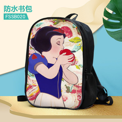 16 Inch Snow Princess Backpack School Bag - Image 6