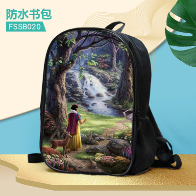 16 Inch Snow Princess Backpack School Bag - Image 7