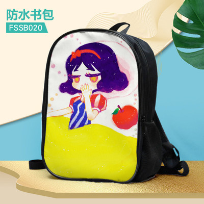 16 Inch Snow Princess Backpack School Bag - Image 8