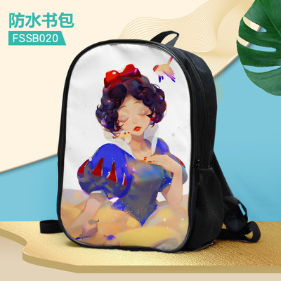 16 Inch Snow Princess Backpack School Bag - Image 9