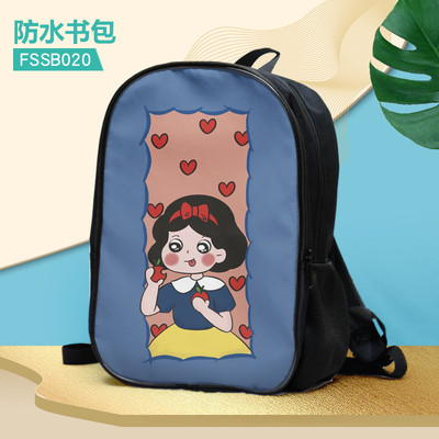 16 Inch Snow Princess Backpack School Bag - Image 10