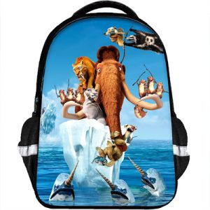Ice Age double-layer backpack personalized school bag