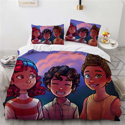 Luca Comfortable Bedding Three-Piece Soft and Breathable Duvet Cover - Image 24