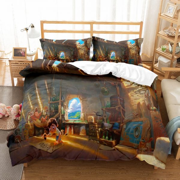 Luca Comfortable Bedding Three-Piece Soft and Breathable Duvet Cover - Image 12