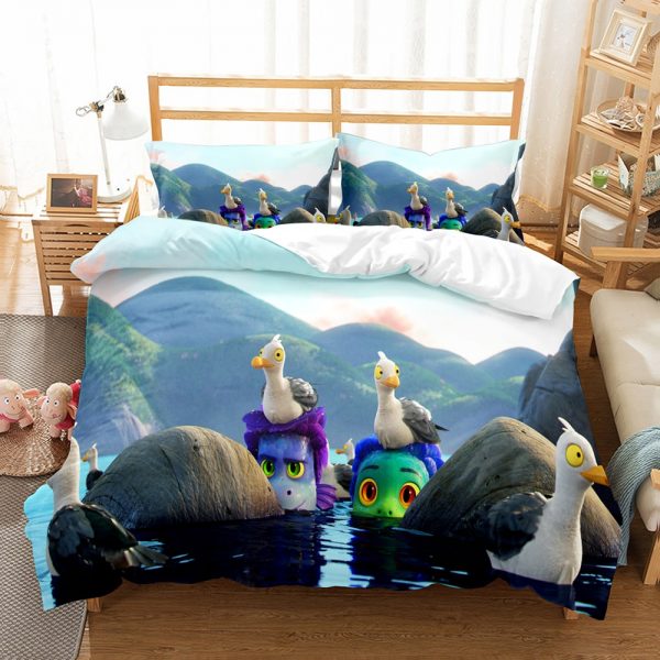 Luca Comfortable Bedding Three-Piece Soft and Breathable Duvet Cover - Image 14