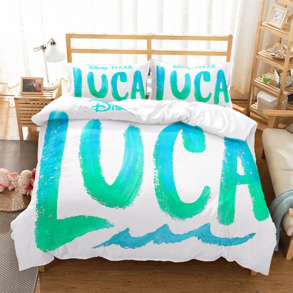 Luca Comfortable Bedding Three-Piece Soft and Breathable Duvet Cover - Image 15