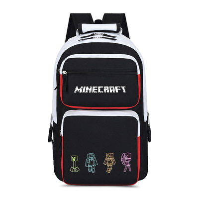 Creeper Men and women backpack student fashion trend school bag large capacity canvas backpack - Image 11