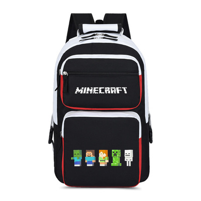 Creeper Men and women backpack student fashion trend school bag large capacity canvas backpack - Image 12