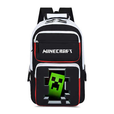 Creeper Men and women backpack student fashion trend school bag large capacity canvas backpack - Image 15