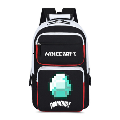 Creeper Men and women backpack student fashion trend school bag large capacity canvas backpack - Image 16