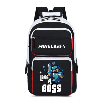 Creeper Men and women backpack student fashion trend school bag large capacity canvas backpack - Image 2