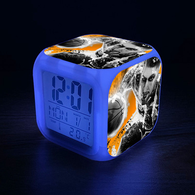 Space Jam A New Legacy 7 Colors Change Digital Alarm LED Clock - Image 18
