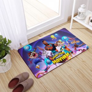 Space Jam: A New Legacy Ultra Soft Indoor Modern Area Rugs Fluffy Living Room Carpets Suitable for Children Bedroom