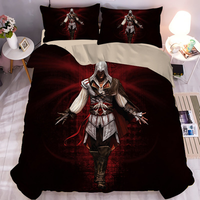Assassin's Creed Comfortable Bedding Three-Piece Soft and Breathable Duvet Cover - Image 21