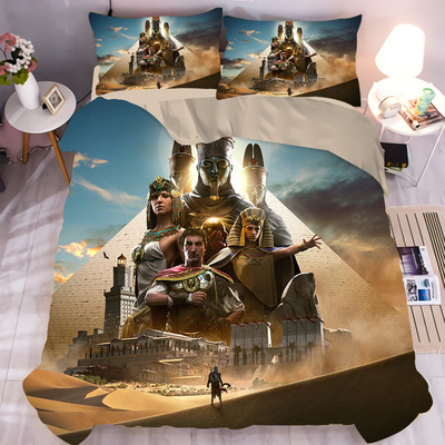 Assassin's Creed Comfortable Bedding Three-Piece Soft and Breathable Duvet Cover - Image 23
