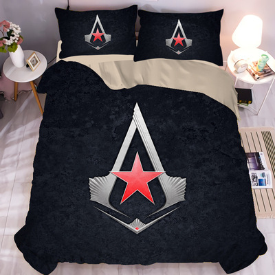 Assassin's Creed Comfortable Bedding Three-Piece Soft and Breathable Duvet Cover - Image 25