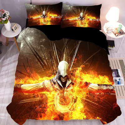 Assassin's Creed Comfortable Bedding Three-Piece Soft and Breathable Duvet Cover - Image 26