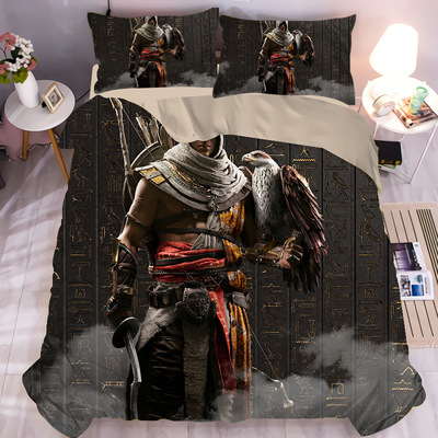 Assassin's Creed Comfortable Bedding Three-Piece Soft and Breathable Duvet Cover - Image 4