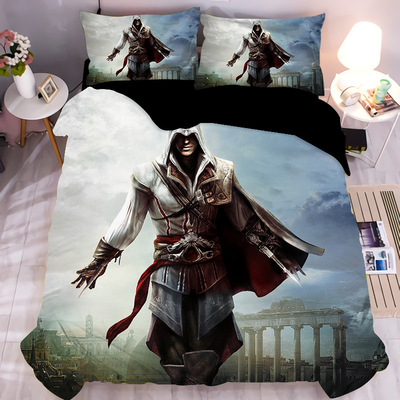 Assassin's Creed Comfortable Bedding Three-Piece Soft and Breathable Duvet Cover - Image 13