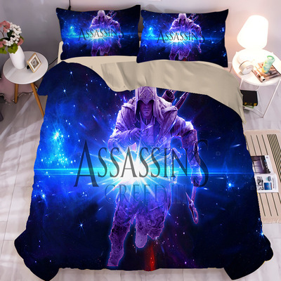 Assassin's Creed Comfortable Bedding Three-Piece Soft and Breathable Duvet Cover - Image 7