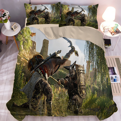 Assassin's Creed Comfortable Bedding Three-Piece Soft and Breathable Duvet Cover - Image 8