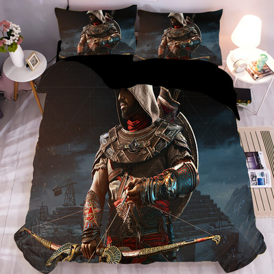 Assassin's Creed Comfortable Bedding Three-Piece Soft and Breathable Duvet Cover - Image 14