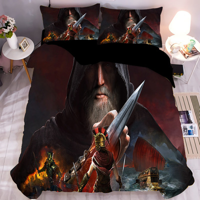 Assassin's Creed Comfortable Bedding Three-Piece Soft and Breathable Duvet Cover - Image 15