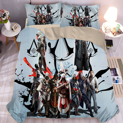 Assassin's Creed Comfortable Bedding Three-Piece Soft and Breathable Duvet Cover - Image 19