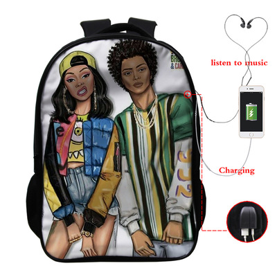 Cardi B USB Charge Backpack Mega Charizard Split Students Boys Girls Knapsack Men Women Travel Laptop Rucksack - Image 14
