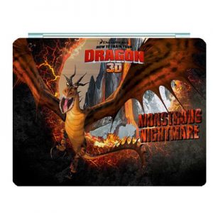 How to Train Your Dragon Ipad Leather Case Advanced Pu Leather Protective Cover Automatic Wake Up and Sleep Magnetic Closure Multiple Angle Bracket