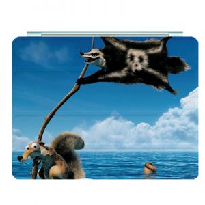 Ice Age Ipad Leather Case Advanced Pu Leather Protective Cover Automatic Wake Up and Sleep Magnetic Closure Multiple Angle Bracket