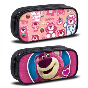 Lotso Cosmetic Bags Boys Girls Children Large Pencil Case Purse Storage Bags Women Men Multifunction Makeup Bag